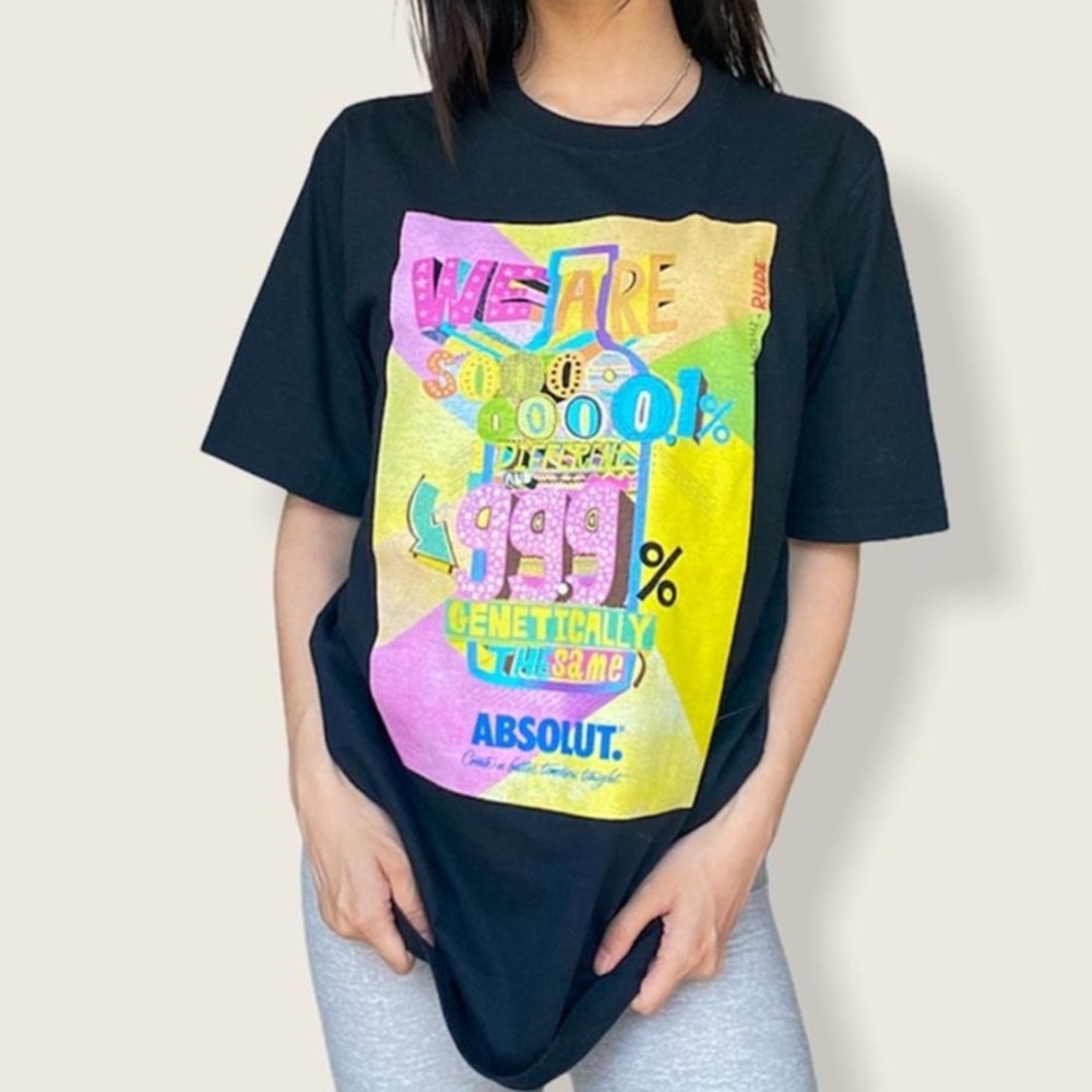 Black Absolut Vodka T-shirt